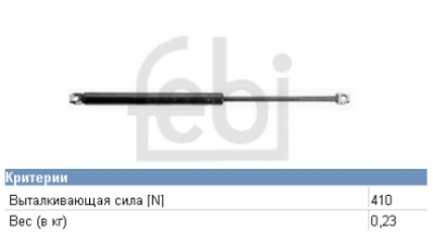 Compre 20510007 Swag Amortecedor de tampa de porta-malas (de 3ª/5ª porta traseira)