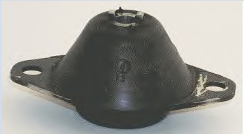 Coxim de transmissão (suporte da caixa de mudança) 02885 Metalcaucho