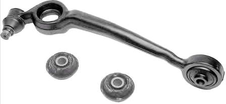 4A0407151 VAG Braço oscilante inferior esquerdo de suspensão dianteira