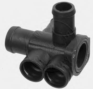 037121133C VAG Flange do sistema de esfriamento (união em T)
