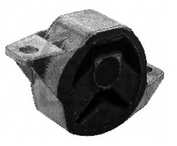 4B0399151P VAG Coxim esquerdo de transmissão (suporte da caixa de mudança)