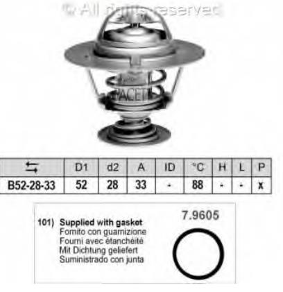 1096283 Ford Termostato