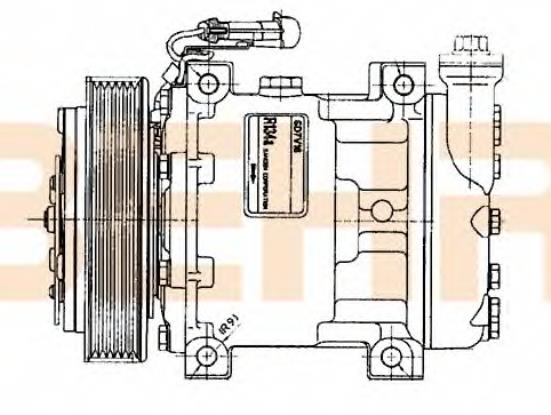 Compressor de aparelho de ar condicionado Fiat/Alfa/Lancia 60653652 preço, a partir de 56,18 USD