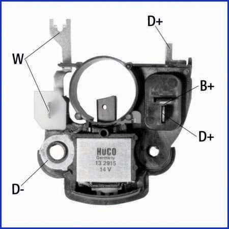 FE8518W70 Mazda Relê-regulador do gerador (relê de carregamento)
