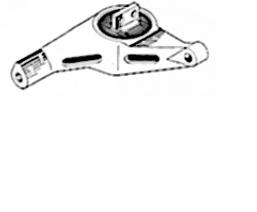 6766044 Ford Coxim (suporte) esquerdo de motor