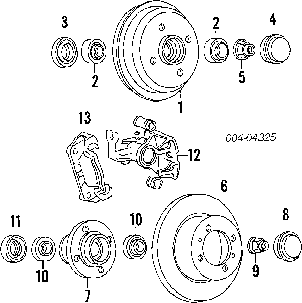 MB338780 Mitsubishi Coberta de disco de roda