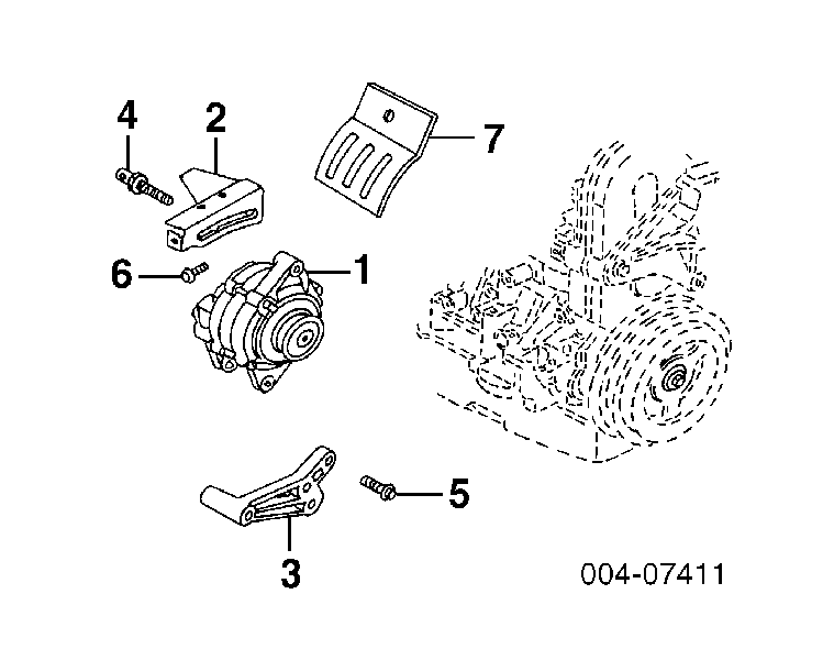 Gerador Chrysler 04794222AA preço, a partir de 66,40 USD