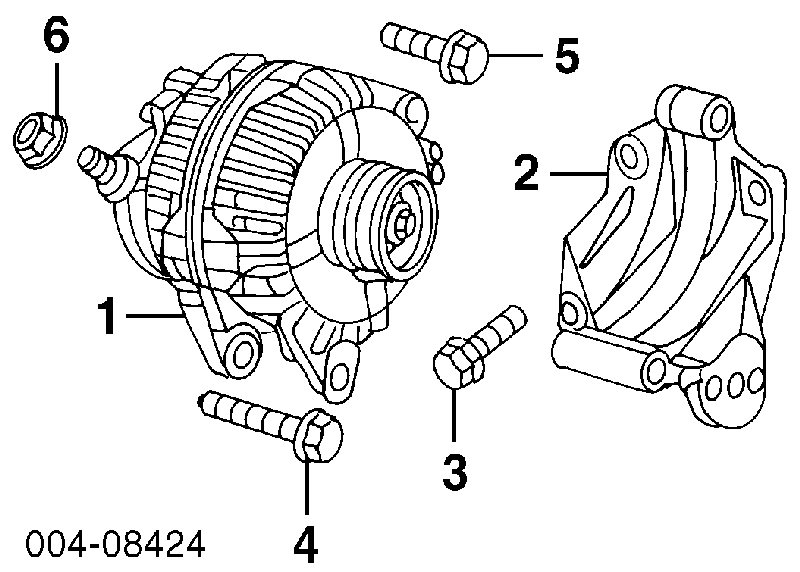 56041322 Chrysler Gerador