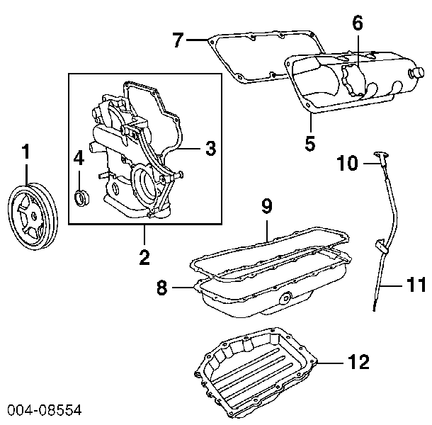 4448886 Chrysler Polia de cambota