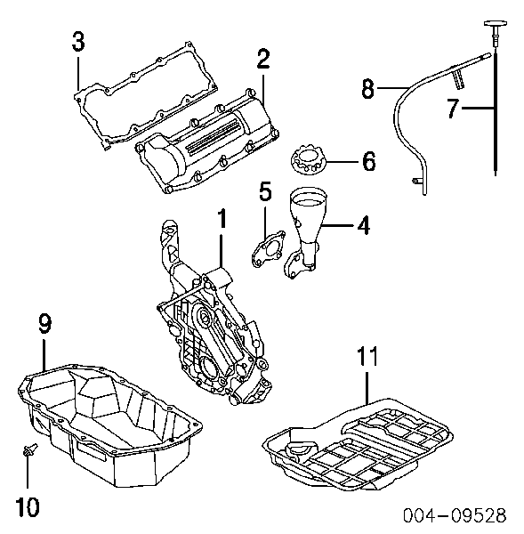 Vedante de panela de cárter do motor Chrysler 53021001AB preço, a partir de 50,35 USD