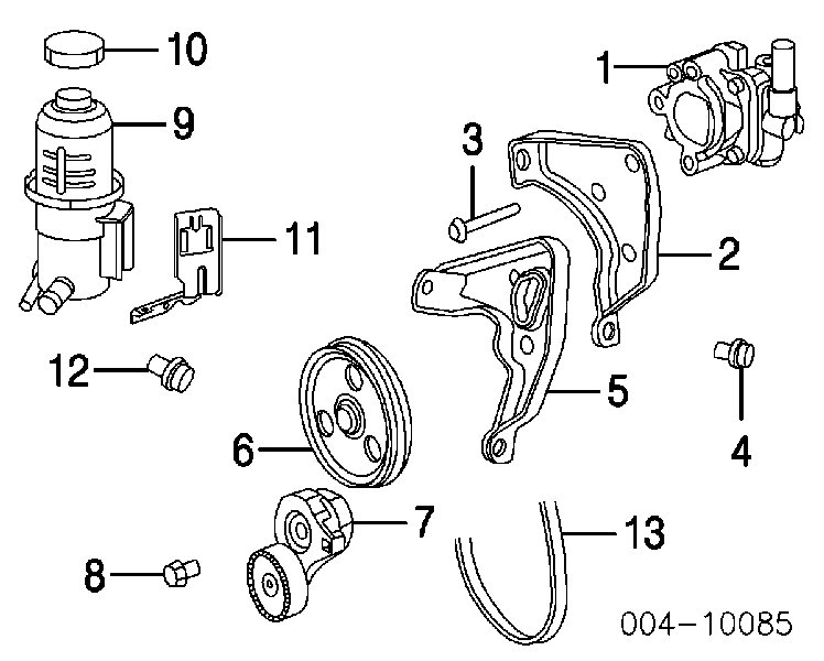 6101506 Chrysler Reforçador dos freios a vácuo