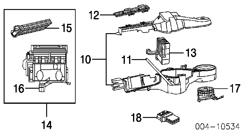 Motor de ventilador de forno (de aquecedor de salão) Chrysler 4885475AC preço, a partir de 69,71 USD