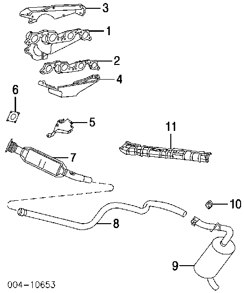 A0045425318 Mercedes Sonda lambda, sensor de oxigênio até o catalisador