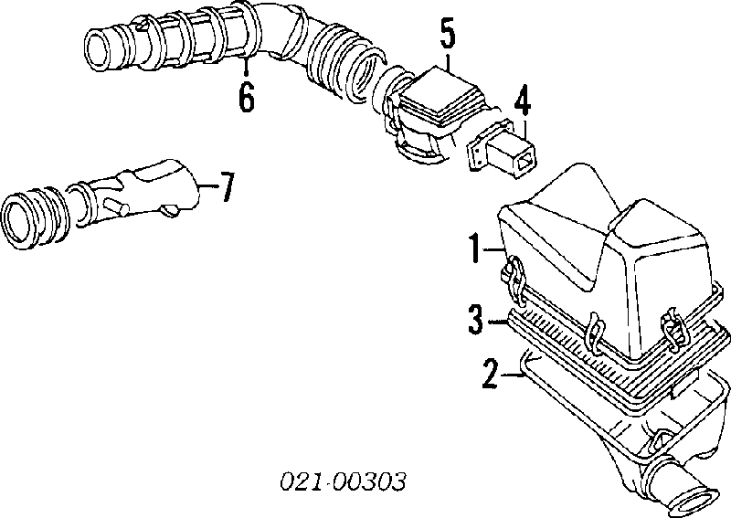 Sensor de fluxo (consumo) de ar, medidor de consumo M.A.F. - (Mass Airflow) Peugeot/Citroen 192093 preço, a partir de 148,55 USD