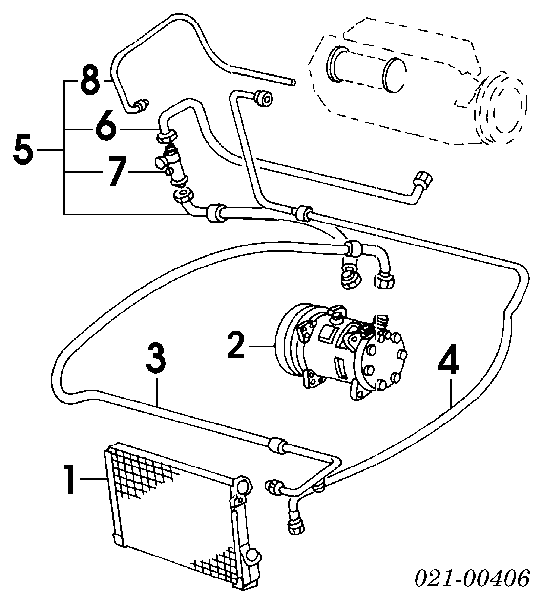 Radiador de aparelho de ar condicionado ACR 300121 preço, a partir de 94,30 USD