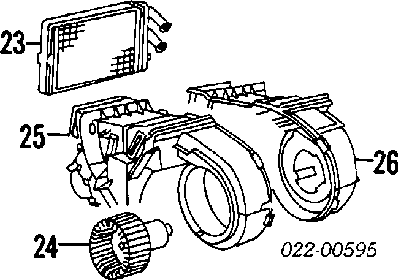 1316NU1 Polcar Motor de ventilador de forno (de aquecedor de salão)