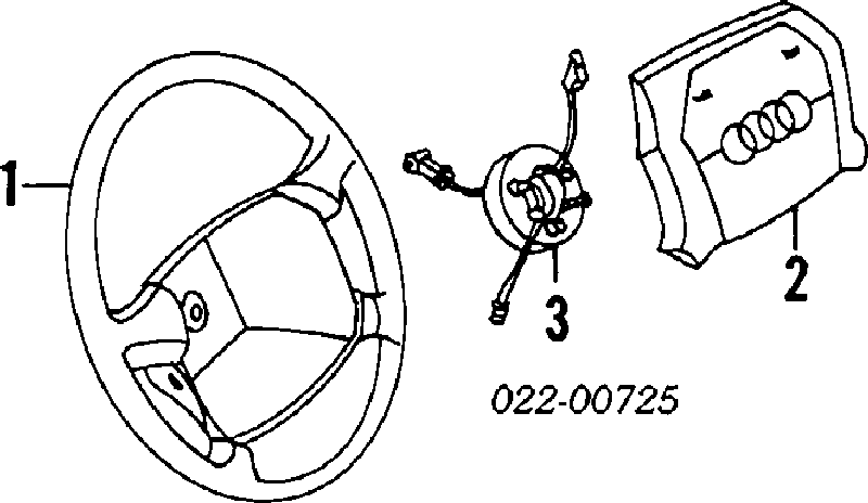 Volante para Audi A4 B5 8D2