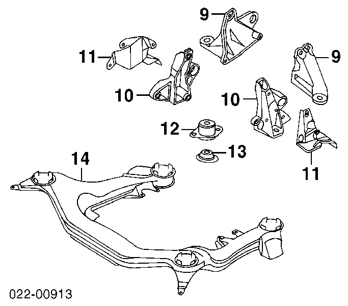 Coxim de transmissão (suporte da caixa de mudança) VAG 8D0399107S preço, a partir de 161,86 USD
