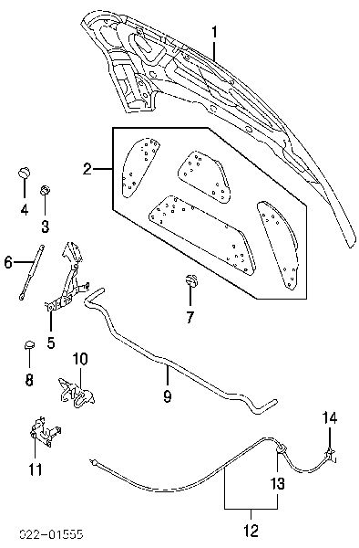 8N0823029A VAG Capota