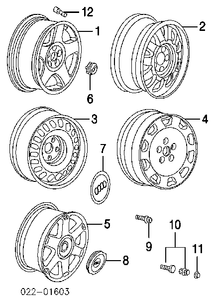 4D0601165B7ZJ VAG 