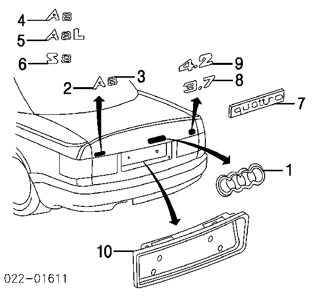  VAG 4D0853741D2ZZ preço, a partir de 60,94 USD
