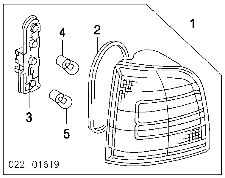 Circuito de contato da luz traseira VAG 8D9945257 preço, a partir de 59,69 USD