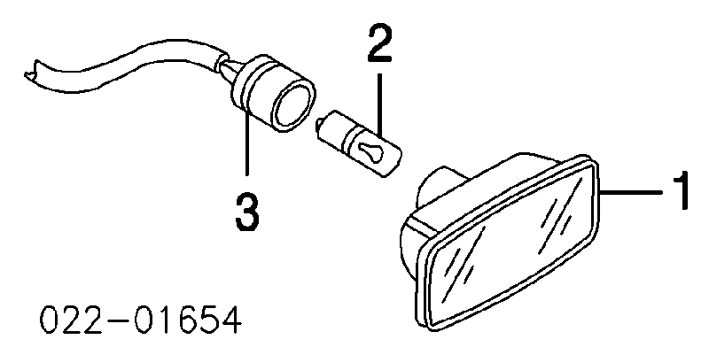 Compre 3113500 Alkar Luz intermitente no pára-lama