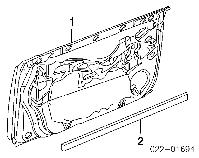 8E0831051 VAG Porta dianteira esquerda