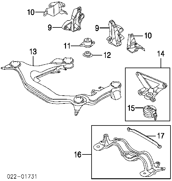 Compre 8D0399151R VAG Coxim de transmissão (suporte da caixa de mudança)