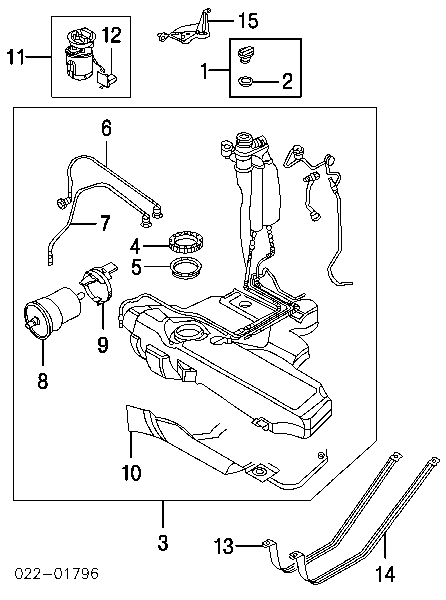 Módulo de bomba de combustível com sensor do nível de combustível VAG 1J0919087 preço, a partir de 56,18 USD
