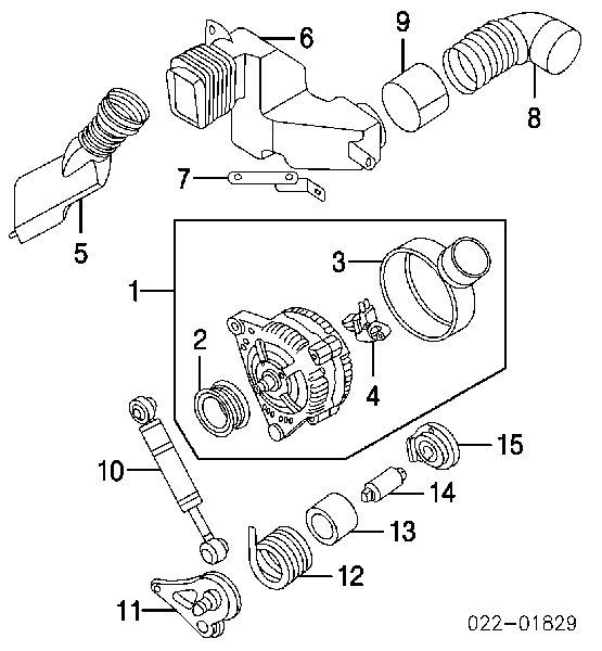 Gerador VAG 038903018DX preço, a partir de 249,59 USD