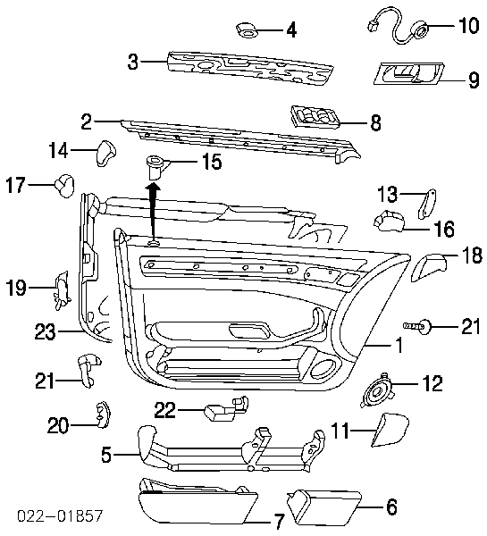 Alto-falante da porta dianteira VAG 4B0035411 preço, a partir de 47,55 USD