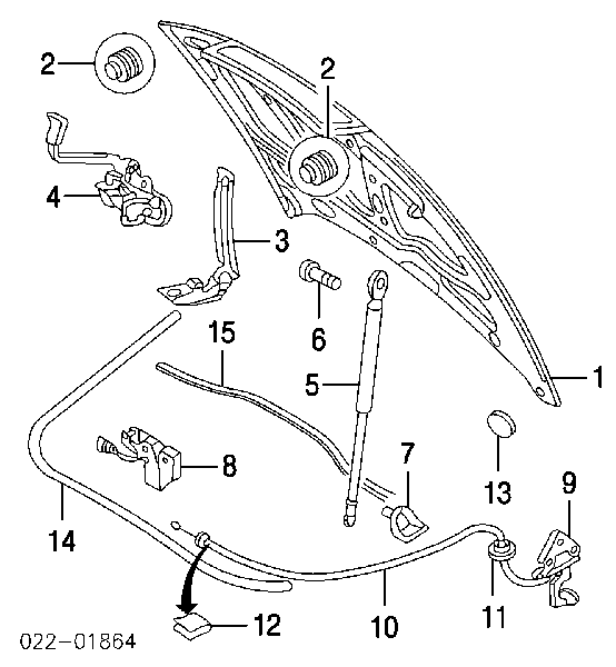 8H0823029A VAG Capota