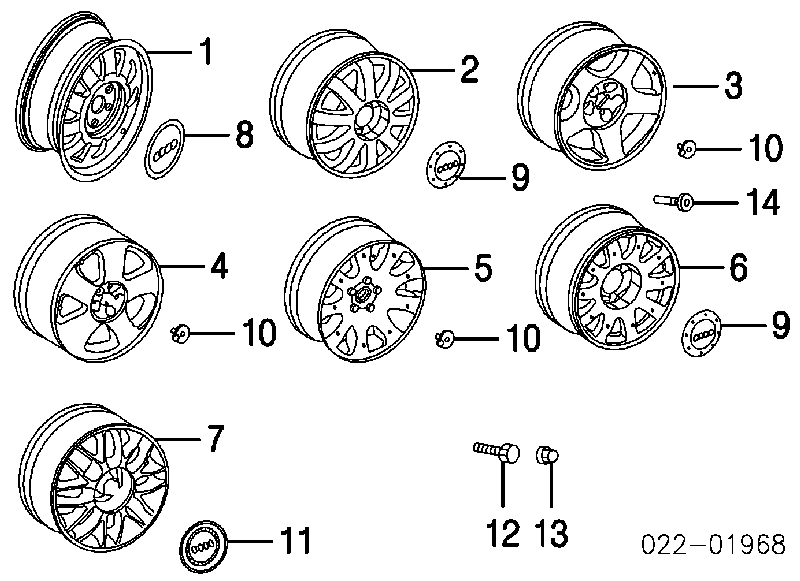 Coberta de disco de roda VAG 4B0601165JZ17 preço, a partir de 29,23 USD
