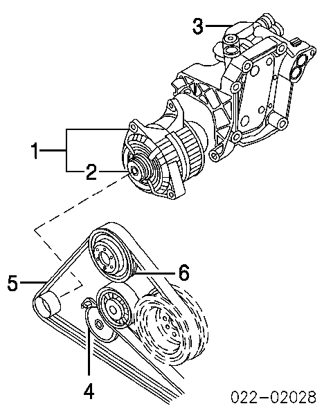 077903015Q VAG Gerador