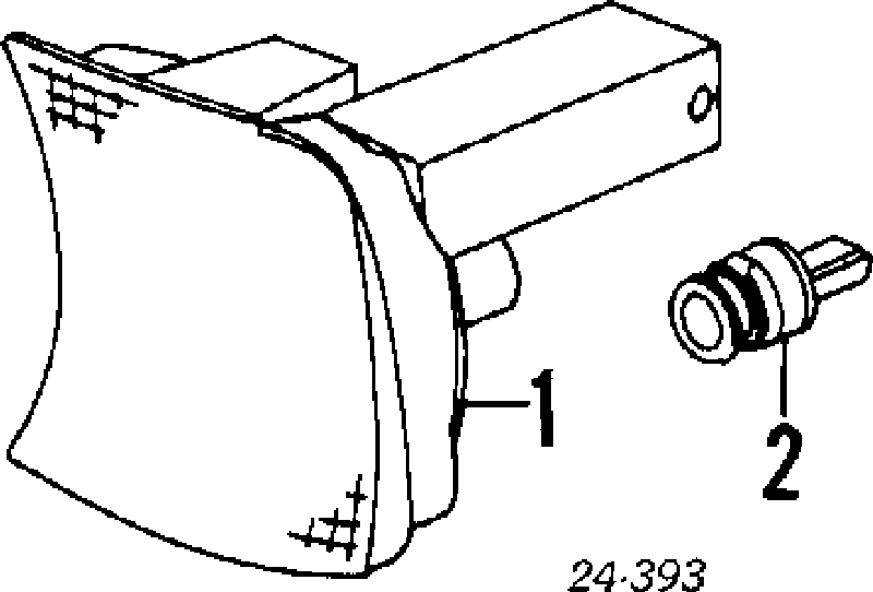 63131384033 BMW Pisca-pisca esquerdo