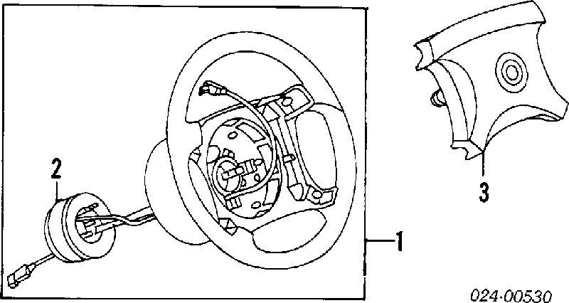 Volante para BMW 5  E34