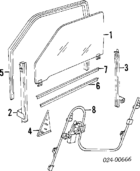 Mecanismo de acionamento de vidro da porta dianteira direita Magneti Marelli AC294 preço, a partir de 172,47 USD