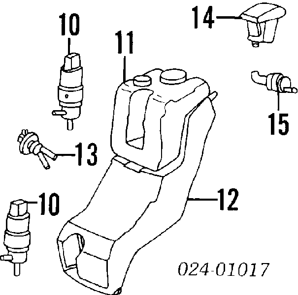 61661389040 BMW 