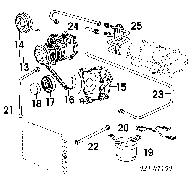 Compre 64528385911 BMW Compressor de aparelho de ar condicionado