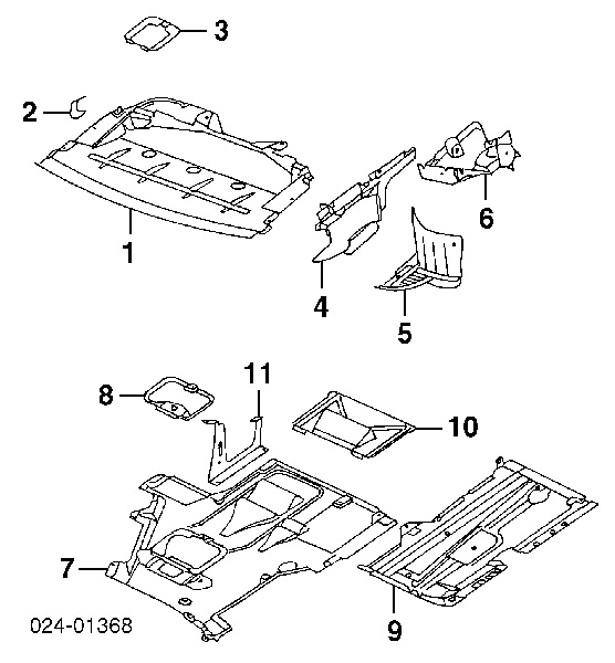 6601020065862P 4max Proteção de motor, de panela (da seção de motor)