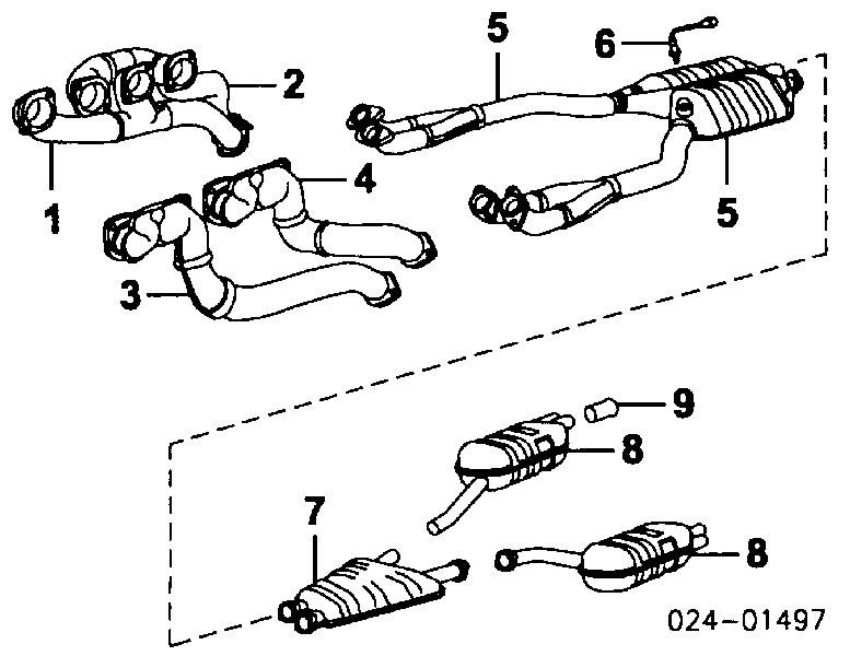 11781741317 BMW Sonda lambda, sensor de oxigênio