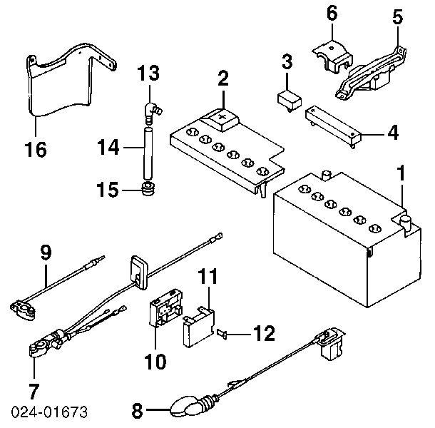 Borne de bateria recarregável (PILHA) BMW 61128373946 preço, a partir de 8,23 USD