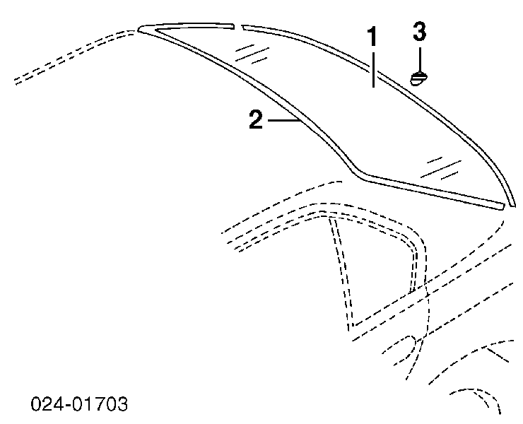 51318196164 BMW Vidro traseiro