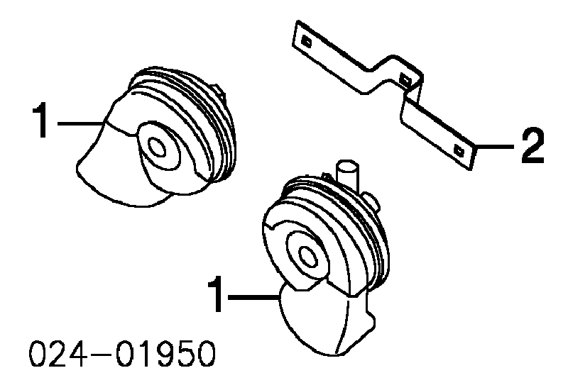 Sinal sonoro (cláxon) para BMW X5  E53