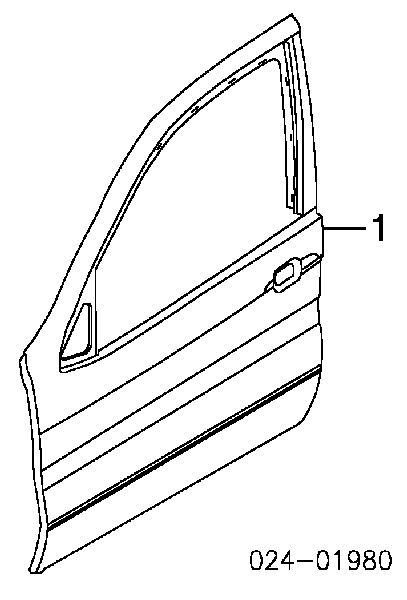 41518256823 BMW Porta dianteira esquerda
