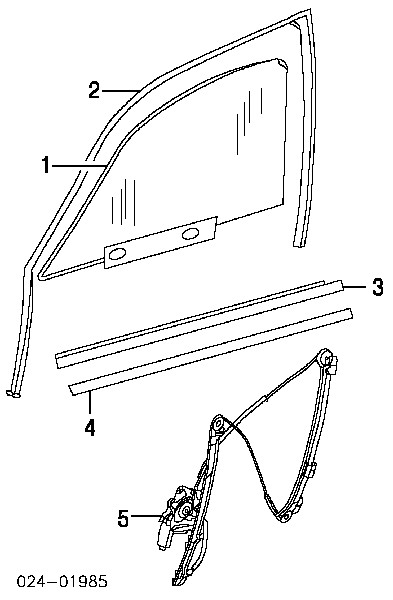 Mecanismo de acionamento de vidro da porta dianteira esquerda BMW 51338254911 preço, a partir de 69,96 USD