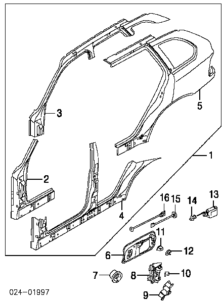 51258128707 BMW 