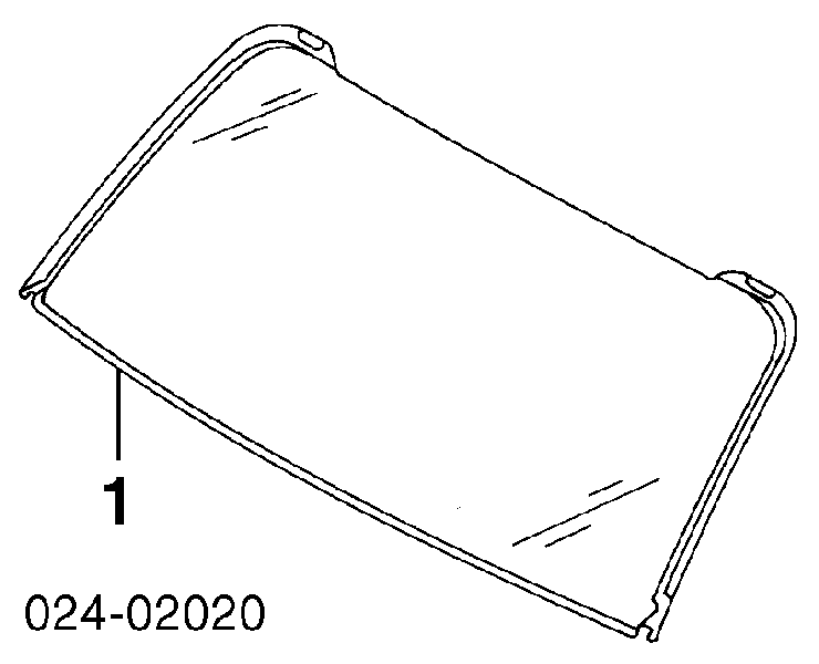 51318402459 BMW Vidro de porta-malas de 3ª/5ª porta traseira (de tampa de alcapão)