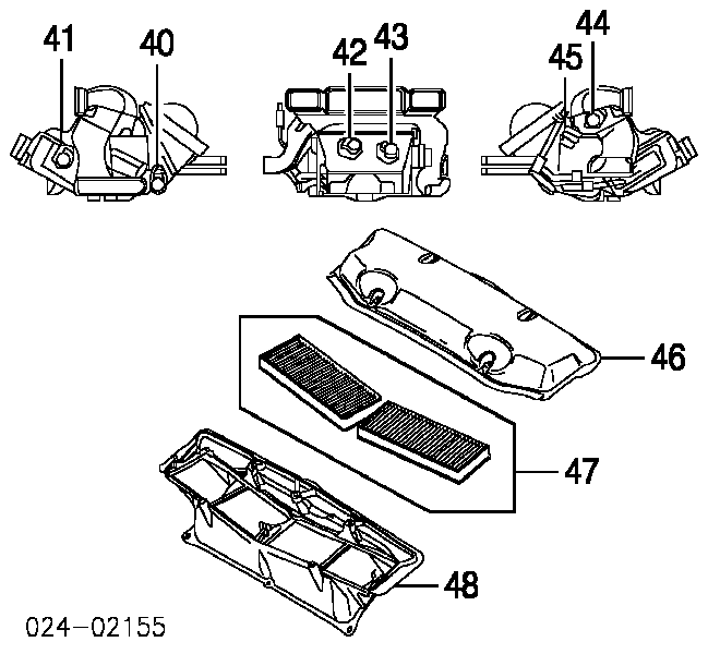 Acionamento de comporta de forno BMW 3  E36